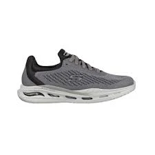 SKECHERS 210434/GYBK ARCH FIT ORVAN MN'S (Medium) Gray Mesh & Synthetic Walking