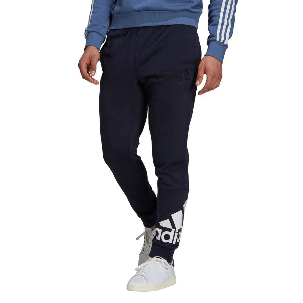 Adidas Essentials French Terry Tapered Cuff Logo Pants