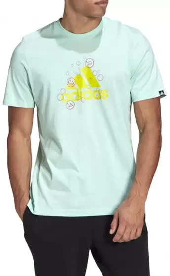 Adidas Camiseta Estampada Bubbles Logo