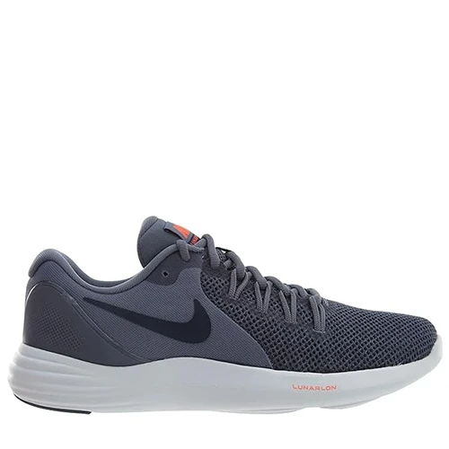 Nike Men's Shoe Gray Blue Lunar Apparent Sneakers