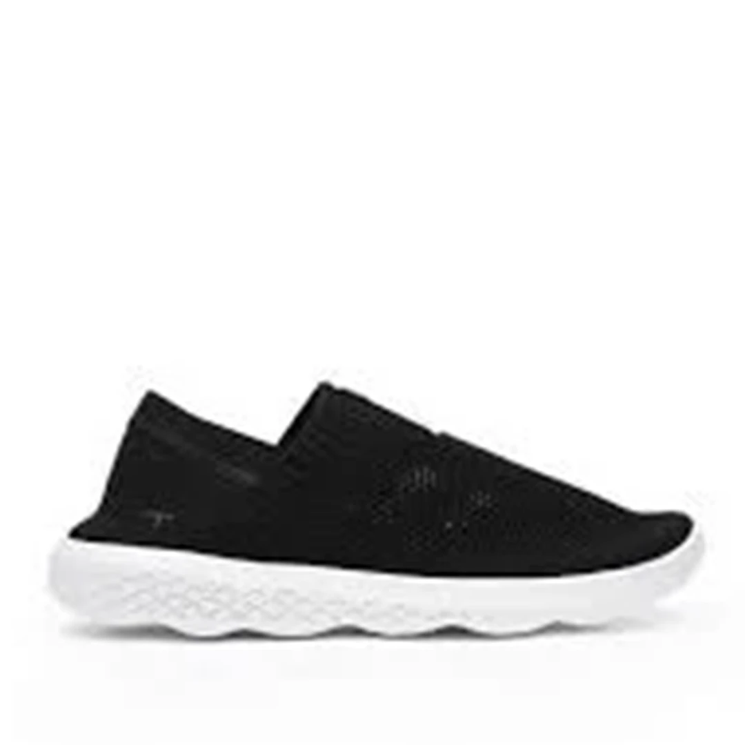 Anta Basic Front Print Round Toe Slip-on Shoes For Women