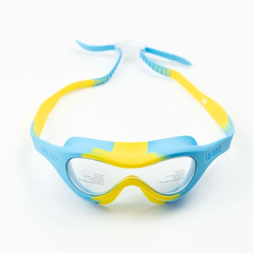 Arena Spider Mask Kids Yellow Swim Goss